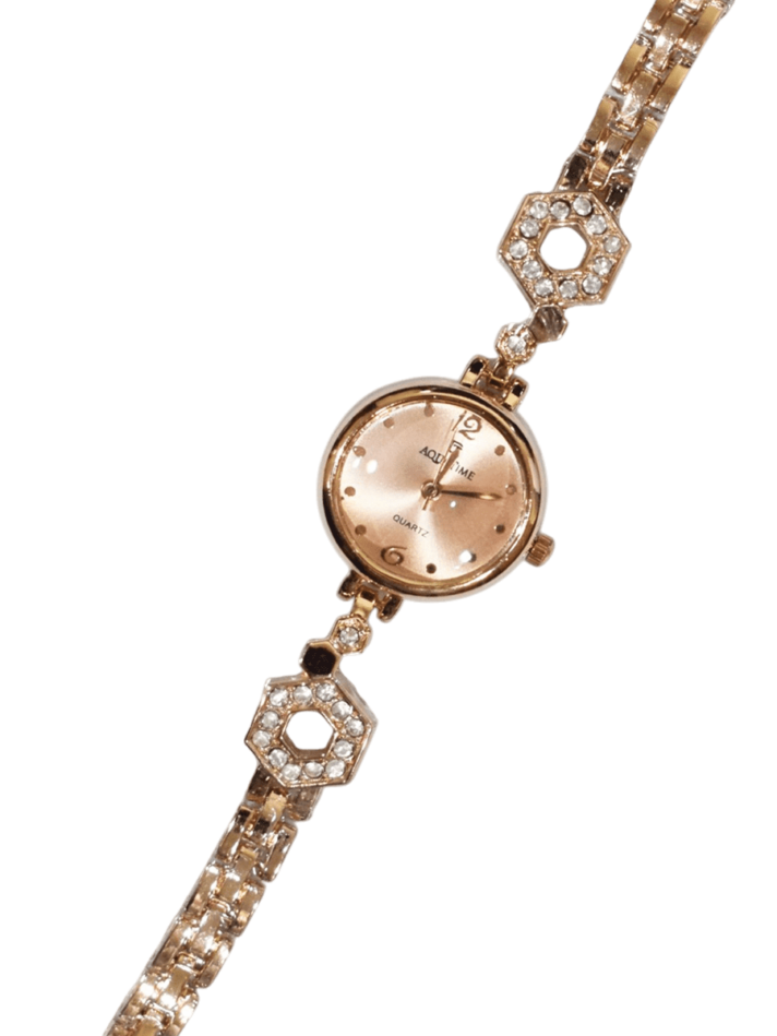 Aqua Time Gold Women Wrist Watch-002