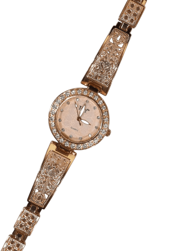 FT Pink Gold Women Wrist Watch-003