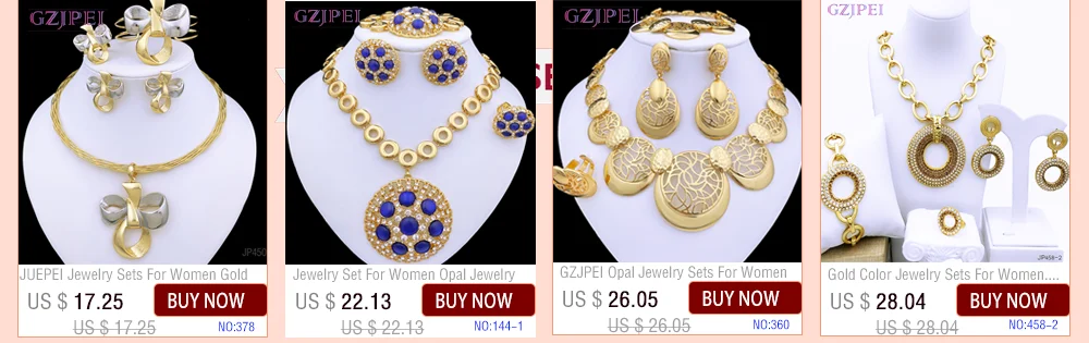 High Quality Dubai Gold Plated Jewelry Set For Women Luxury Design Spike Necklace Earrings Bracelet Ring For Weeding Party Gift