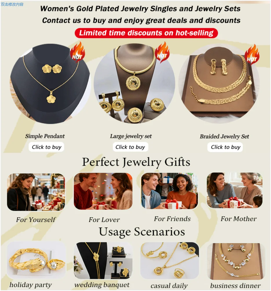 YM Necklace For Women Dubai Gold Plated Lion's Head Jewelry Sets Cuff Bangles Rings Fashion Dangle Earrings for Banquet Party