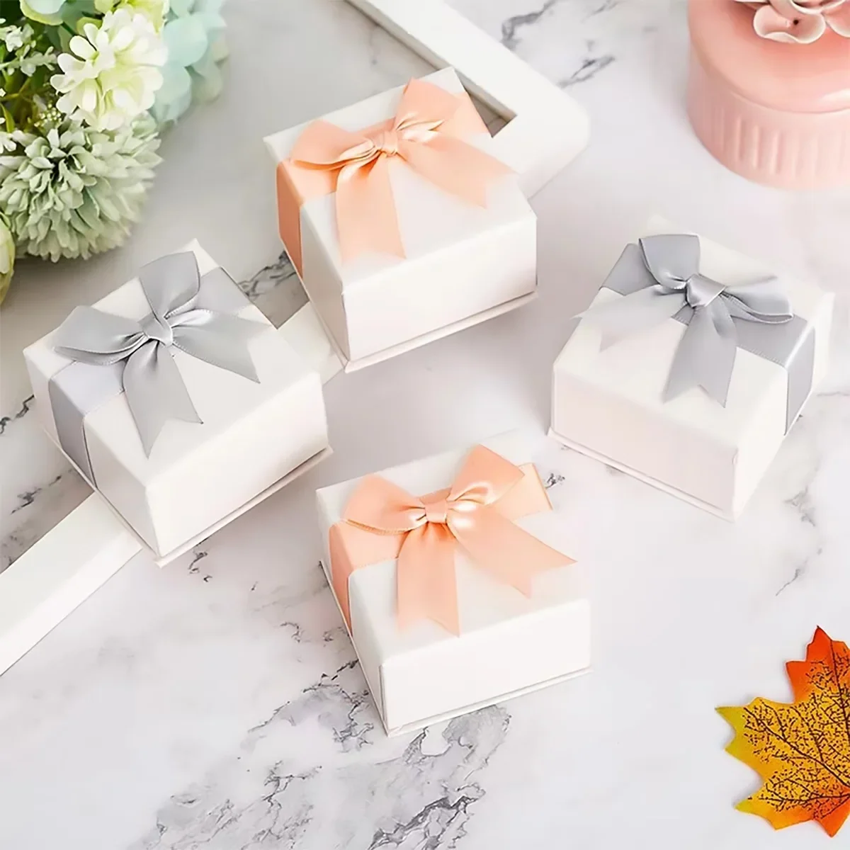 Szjinao 2pcs Moissanite Ring Set For Woman Original 925 Silver Wedding Jewelry Luxury Engagement Ladies Anniversary Gift Trend