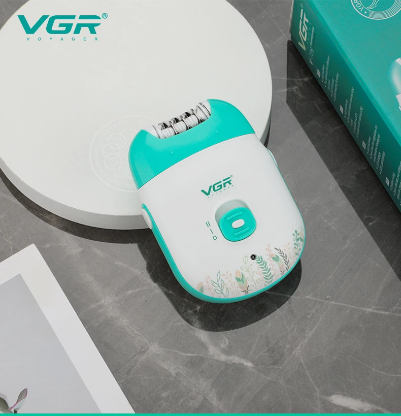 VGR 726 New Epilator Women Shaver Mini Plucker USB Rechargeable Electric Pedicure for Face Legs Bikini