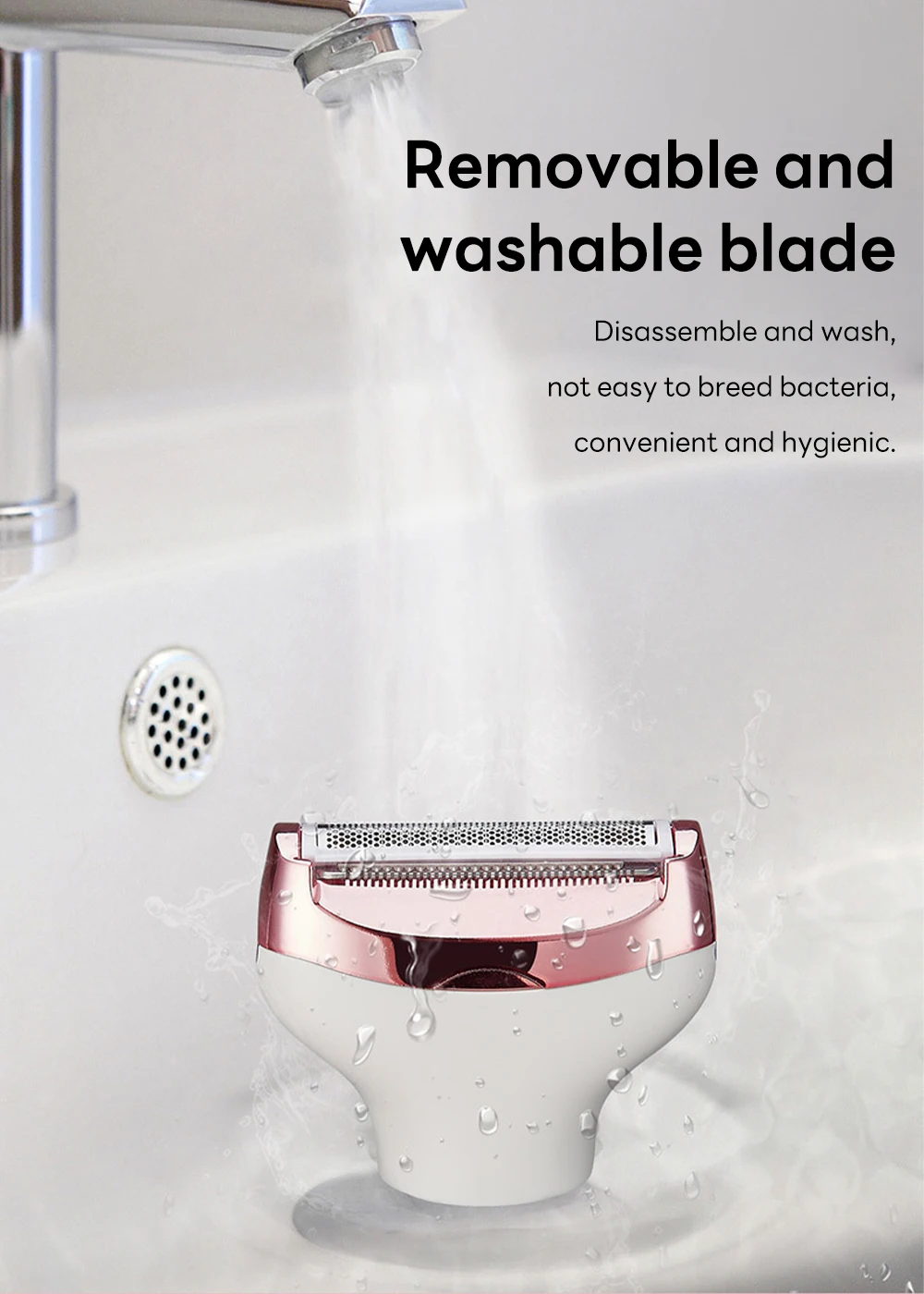 4 in 1 Electric Epilator Bikini Eyebrow Nose Women Lady Facial Hair Removal Trimmer Face Body Painless Female Shaver Depilator