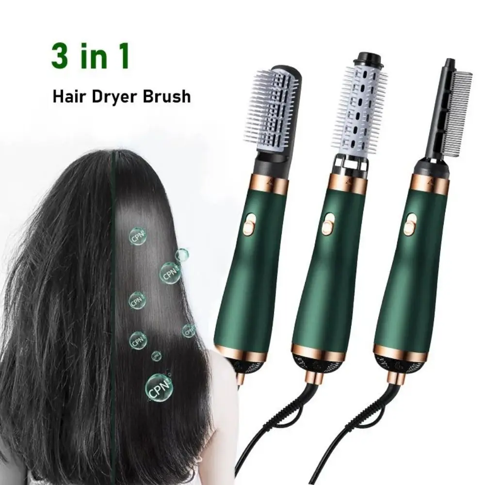3-in-1 Hair Styling Tool with 110000 RPM Air Brush, Negative Ion Hair Care Dryer, Multifunctional Hair Styling Comb for Blow Dry