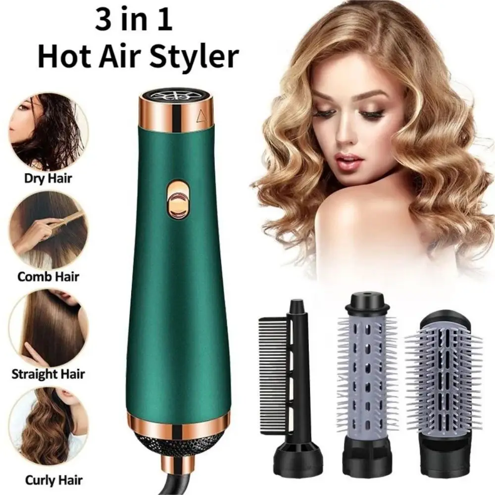 3-in-1 Hair Styling Tool with 110000 RPM Air Brush, Negative Ion Hair Care Dryer, Multifunctional Hair Styling Comb for Blow Dry