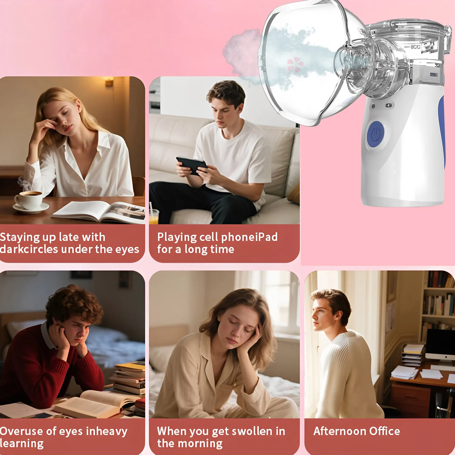 Mist Facial Nano Sprayer Humidifier Nebulizer Face Steamer Moisturizing Face Hydrating Skin Care Tools Moisturizing