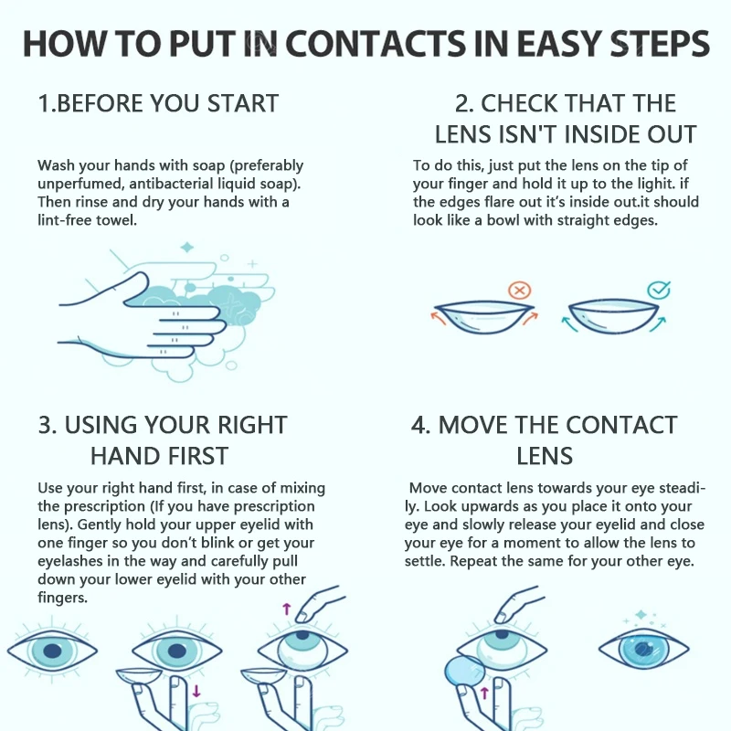 DUOXIU 1Pair Year Natural Brown Green Eye Color Contact Lenses Big Eye Cosmetic Gray Pupils for Beauty And Eye Color Enhancement