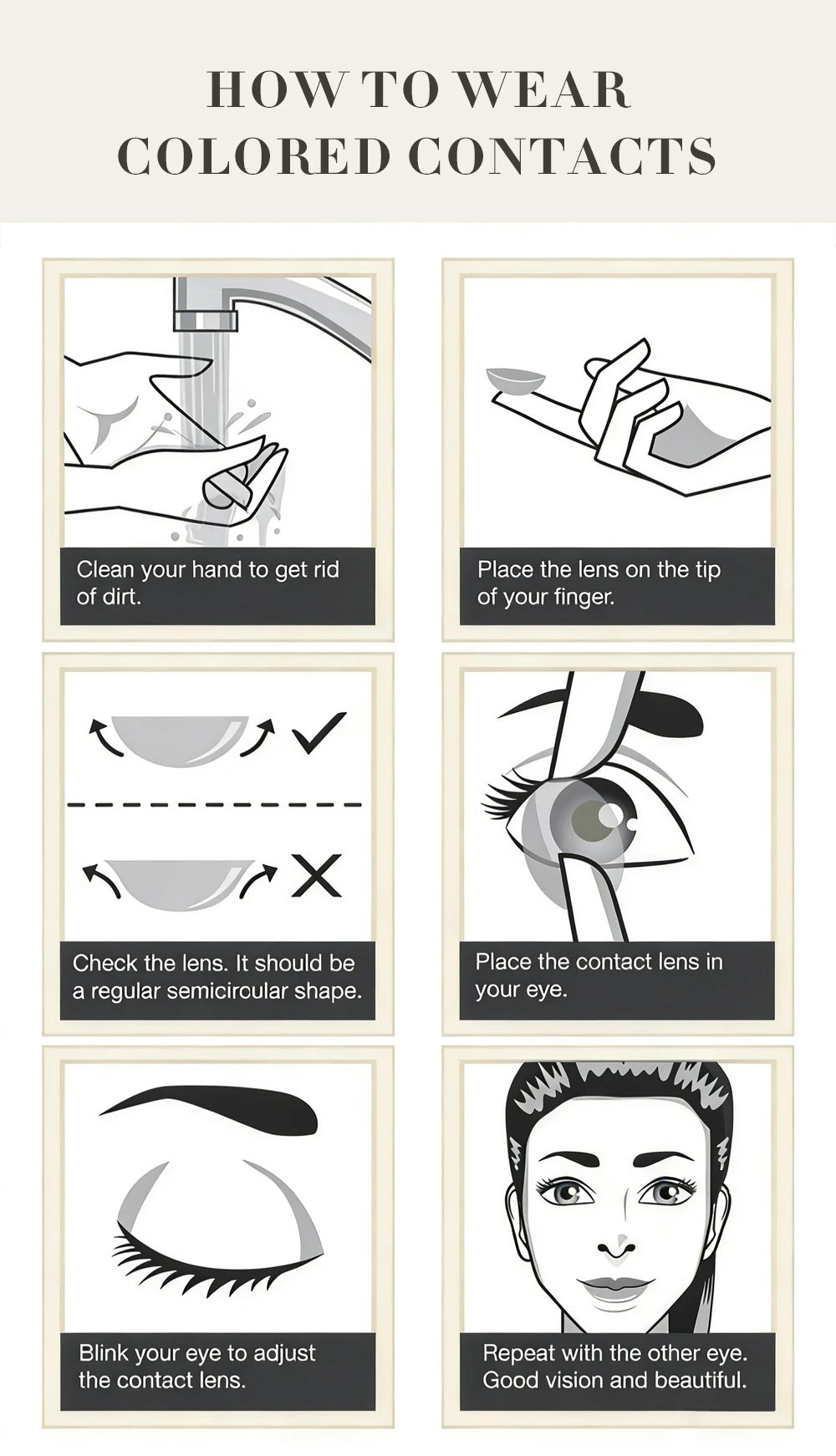 VISUASHOW Aurora Color Contact Lenses Prescription Colored Contacts 1Pair Natural Cosmetic Eye Lenses for Makeup Coloured Lens