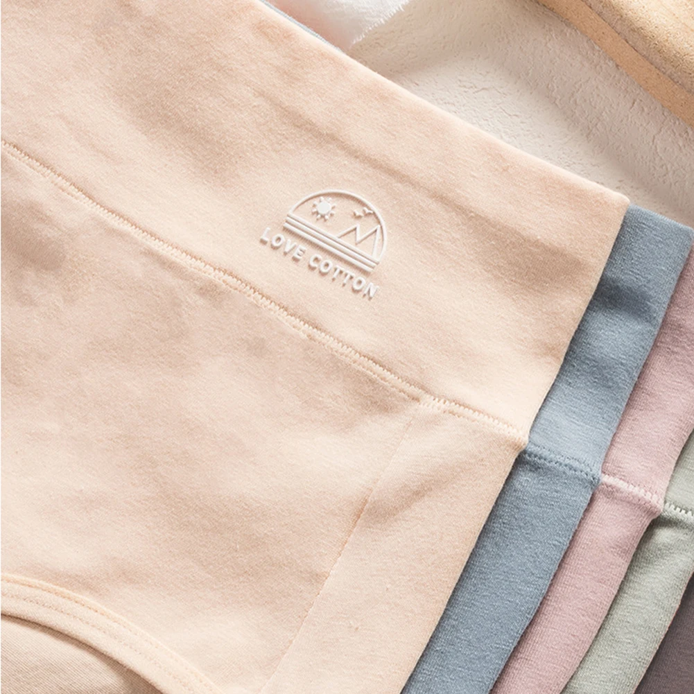 5 Pack Women's Cotton High Waisted Underwear - Tummy Control & Butt Lift, Graphene Antibacterial, Breathable Comfort, No Ride Up