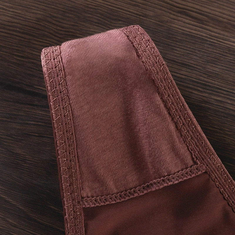 3PCS Ice Silk Seamless Skin-friendly Breathable Briefs Women Sports Yoga Panties Women Underwear