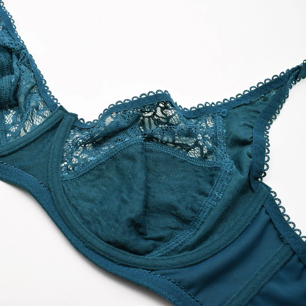 Bras For Women Lace Modern Ladies Plus Size Brassiere Underwear Sexy Lingerie BH Tops C D DD E F Cup