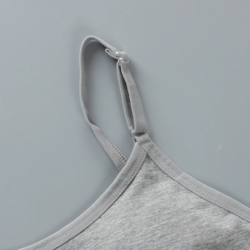 8-16 Years Cotton Girls Training Bra Adolescente Girl's Sport Bras Teen Girl Underwear Push Up Teens Bras With Chest Pad KF027