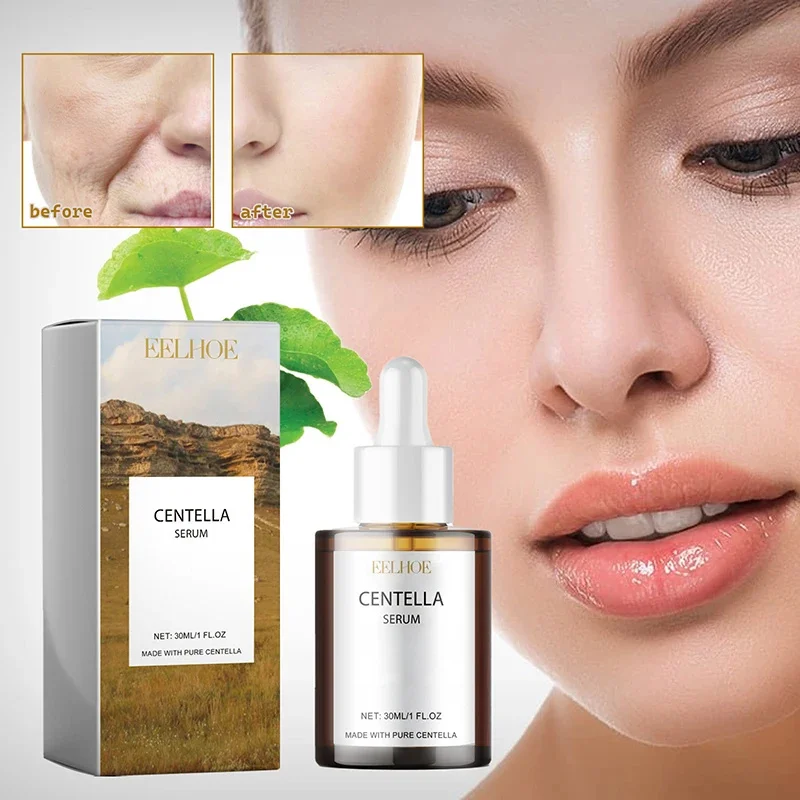 Centella Asiatica Face Serum Nourish Dry Skin Smoothing Rejuvenation Skin Brightening Whitening Cream Facial Moisturizer Korean