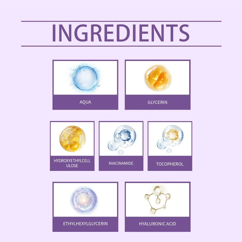 Hoygi Niacinamide Facial Serum Vitamin B3 Wrinkles Pigment Dark Spot Removal Correcting Glow Serum Face Whitening Moisturizer