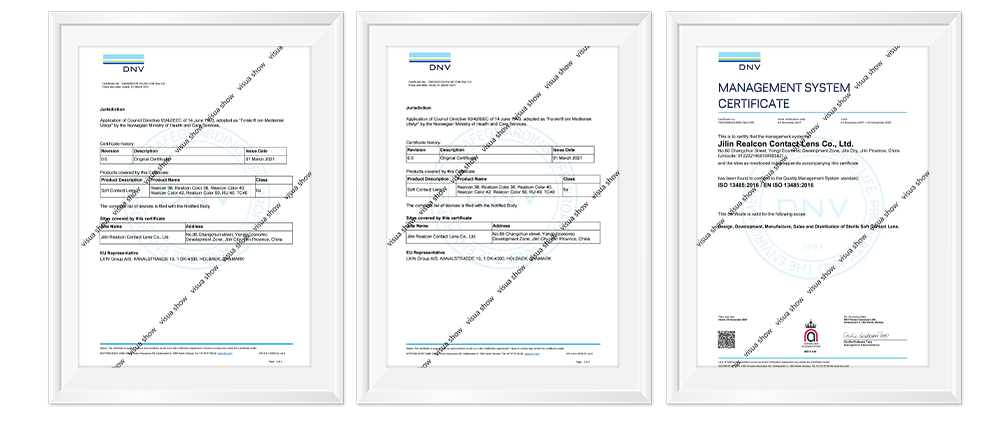 VISUASHOW Meta Series Myopia Contact Lenses -1.00 to -8.00 Natural Color Lens Eyes 2pcs Yearly colored Color Contacts For Beauty