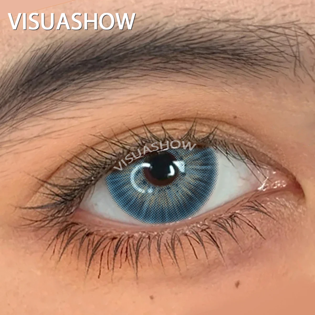 VISUASHOW Meta Series Myopia Contact Lenses -1.00 to -8.00 Natural Color Lens Eyes 2pcs Yearly colored Color Contacts For Beauty