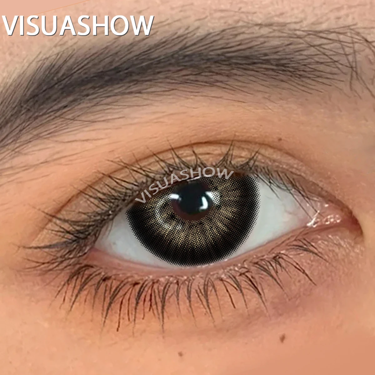 VISUASHOW Meta Series Myopia Contact Lenses -1.00 to -8.00 Natural Color Lens Eyes 2pcs Yearly colored Color Contacts For Beauty