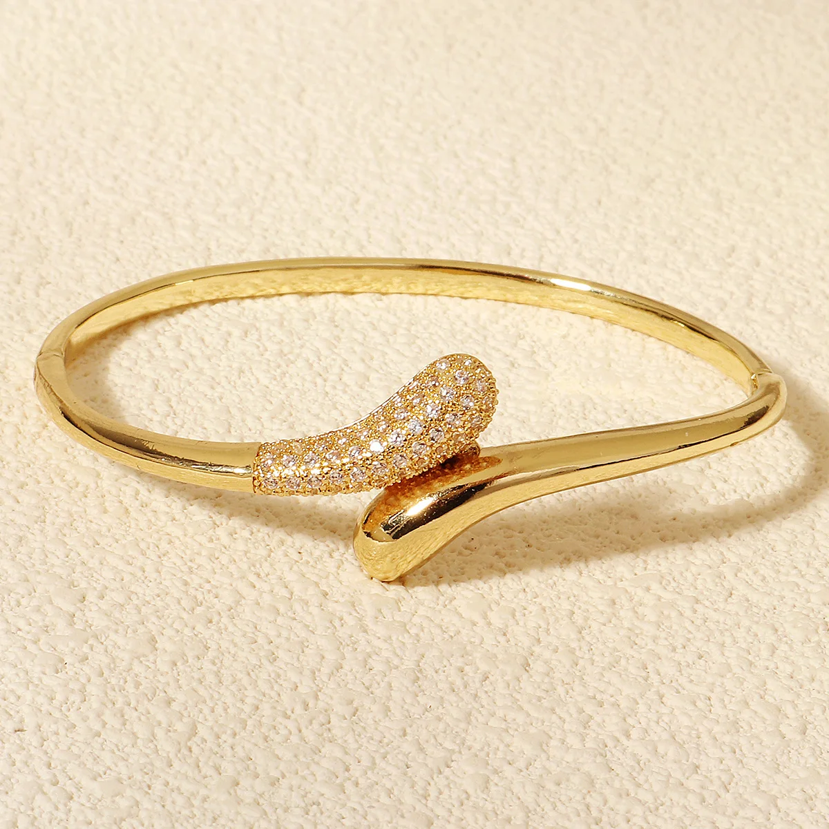 Golden Snake Nail Women's Bracelets European and American Stainless Steel Fashion Bangle Daily Jewelry Bracelet