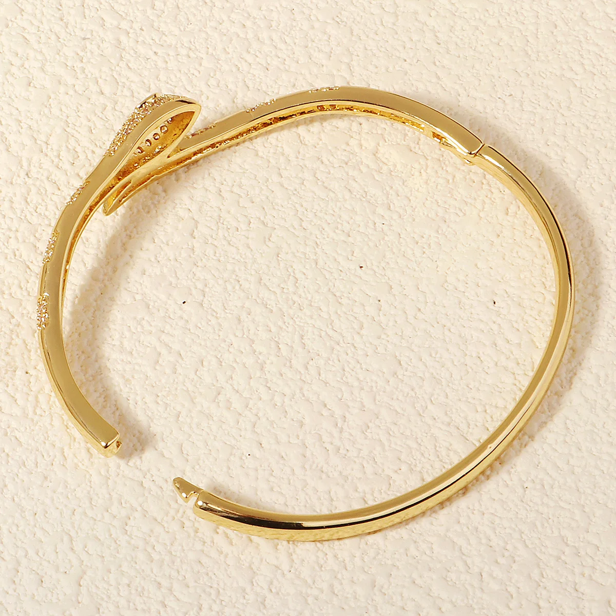 Golden Snake Nail Women's Bracelets European and American Stainless Steel Fashion Bangle Daily Jewelry Bracelet