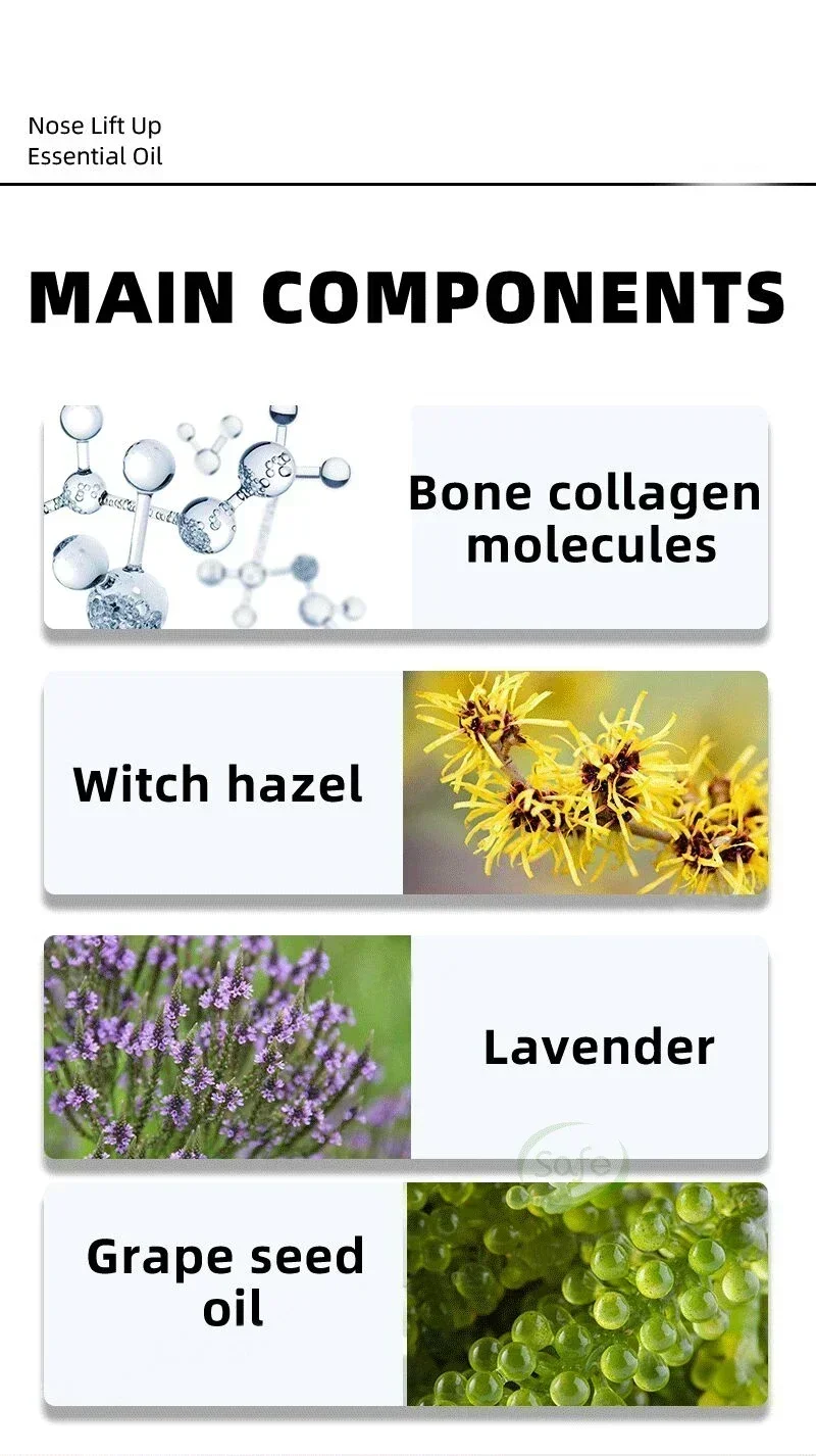 Nose Lift Up Essential Oil Shaping Nasal Bone Remodeling Natural Care Thin Small Nose Up High Heighten Rhinoplasty Rhinoplasty