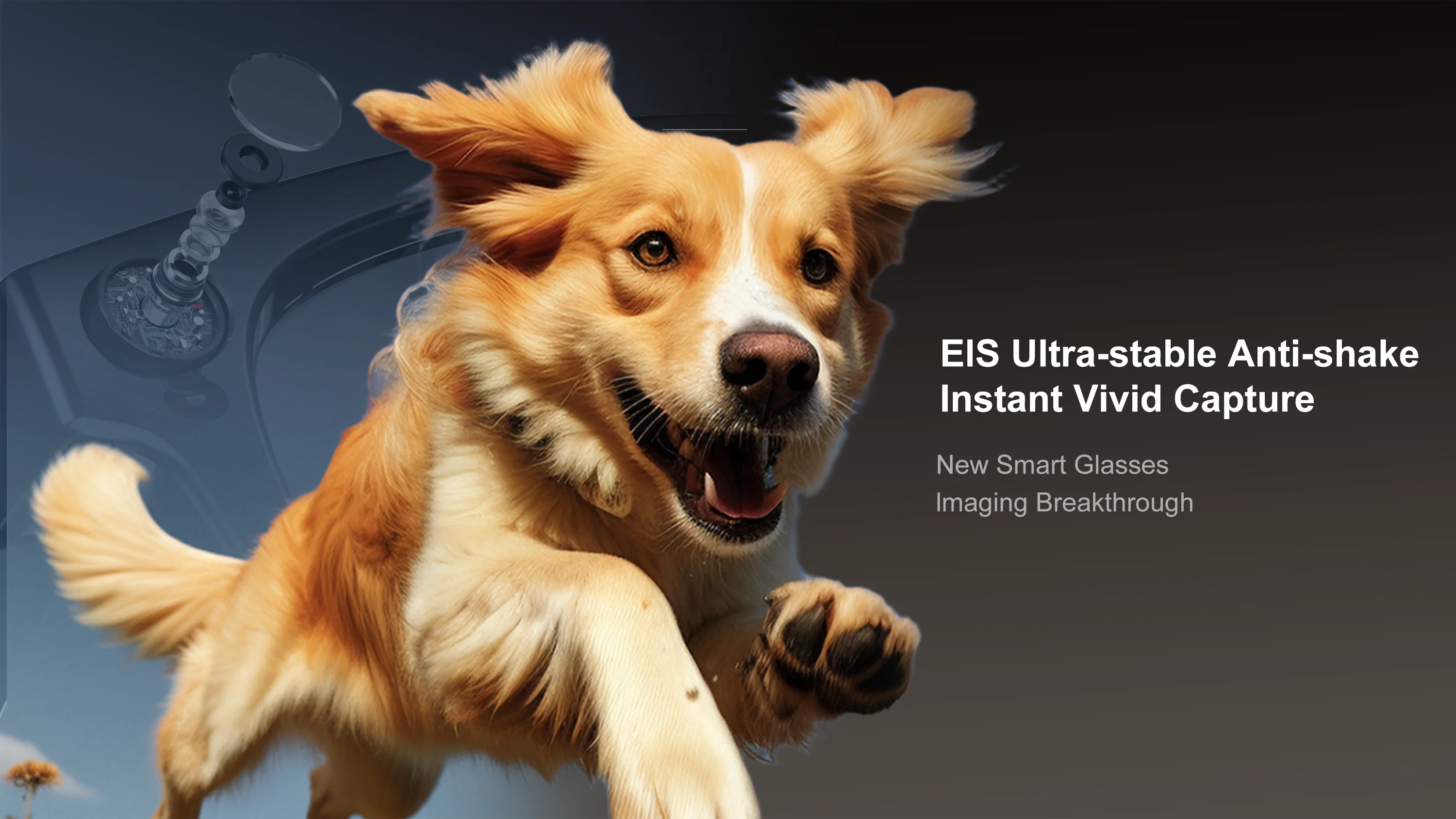 AI smart Bluetooth glasses ultra-high-definition camera pixels video recording stabilization Bluetooth calling