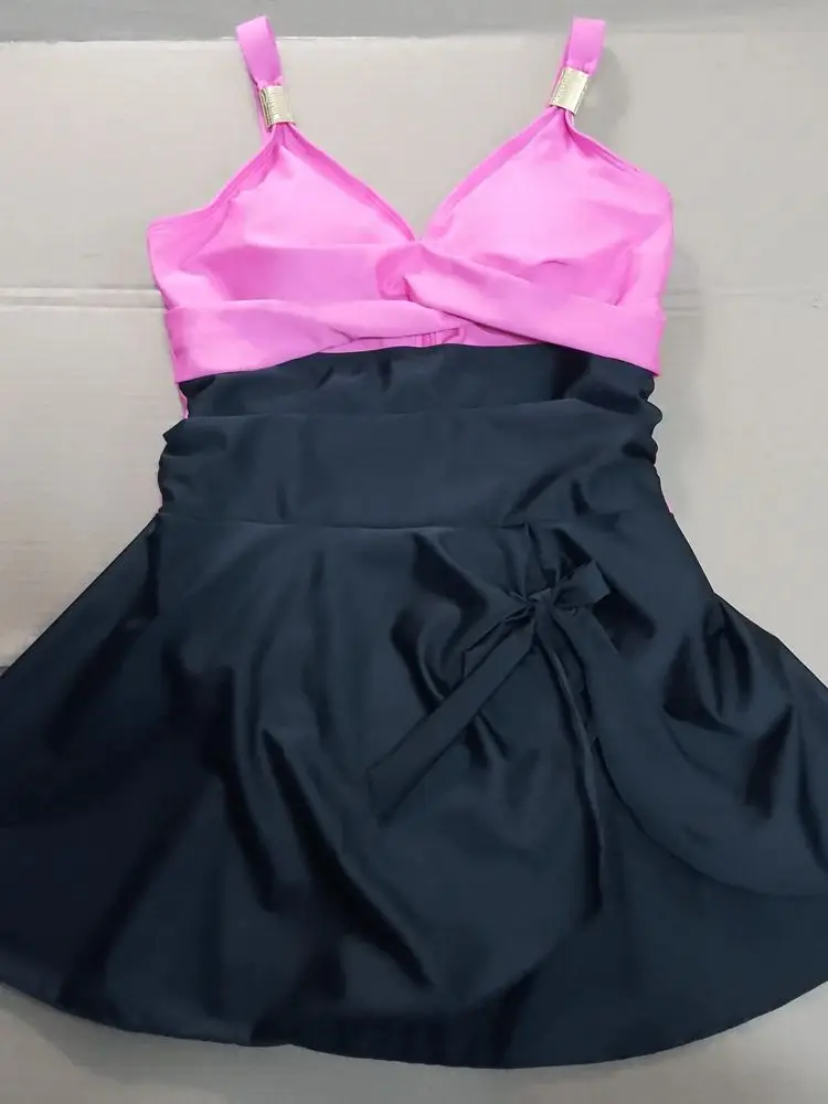 8 Colors Cute Women Swimdress Tummy Control Sexy One Piece Slim & Comfortable Ruched & Cross Swimwear Elastic Beachwear 2025 New 8 Colors Cute Women Swimdress Tummy Control Sexy One Piece Slim & Comfortable Ruched & Cross Swimwear Elastic Beachwear 2025 New