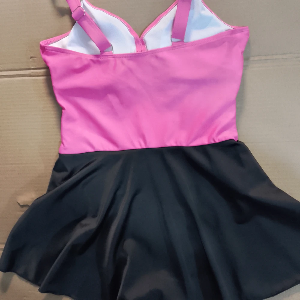 8 Colors Cute Women Swimdress Tummy Control Sexy One Piece Slim & Comfortable Ruched & Cross Swimwear Elastic Beachwear 2025 New 8 Colors Cute Women Swimdress Tummy Control Sexy One Piece Slim & Comfortable Ruched & Cross Swimwear Elastic Beachwear 2025 New