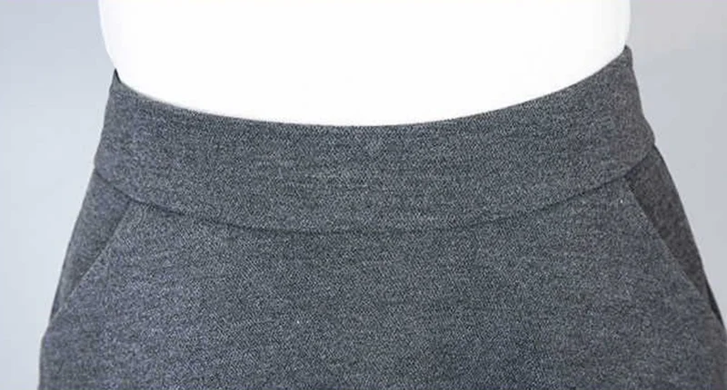 Lucyever New Winter Women's Long Woolen Skirt Elegant High Waist Wool A Line Skirts Female Casual Thick Warm Pocket Maxi Skirts