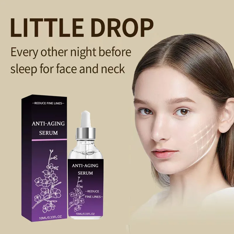 Premium Anti-Wrinkle Hyaluronic Acid Serum - Reduces Fine Lines Deep Hydration Firms Skin Fast Absorption Non-Greasy