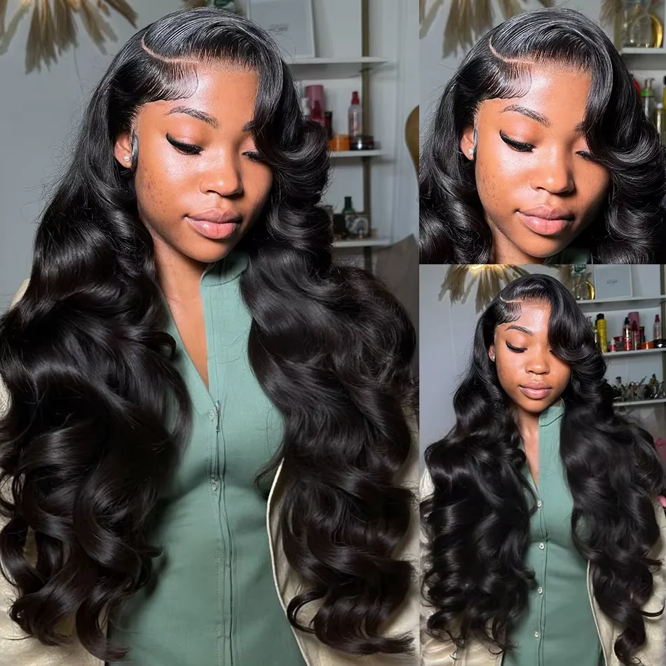 100% Human Hair Brazilian 36 Inch Body Wave 13x4 HD 5X5 Glueless Transparent Lace Front Wig 13x6 Lace Frontal Wigs Pre Plucked 100% Human Hair Brazilian 36 Inch Body Wave 13x4 HD 5X5 Glueless Transparent Lace Front Wig 13x6 Lace Frontal Wigs Pre Plucked