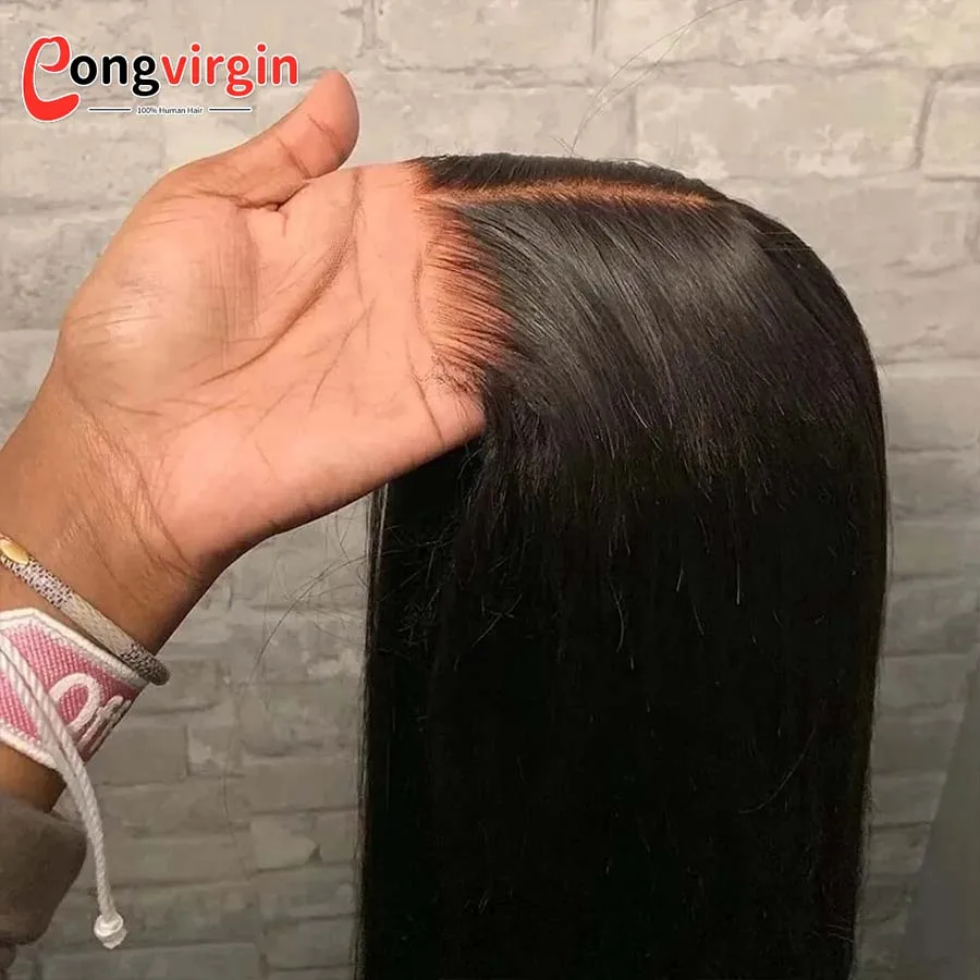 5x5 Glueless Wig Human Hair Ready To Wear Pre-Cut Lace Wear And Go Glueless Wigs Straight Lace Front Human Hair Wig For Women 5x5 Glueless Wig Human Hair Ready To Wear Pre-Cut Lace Wear And Go Glueless Wigs Straight Lace Front Human Hair Wig For Women