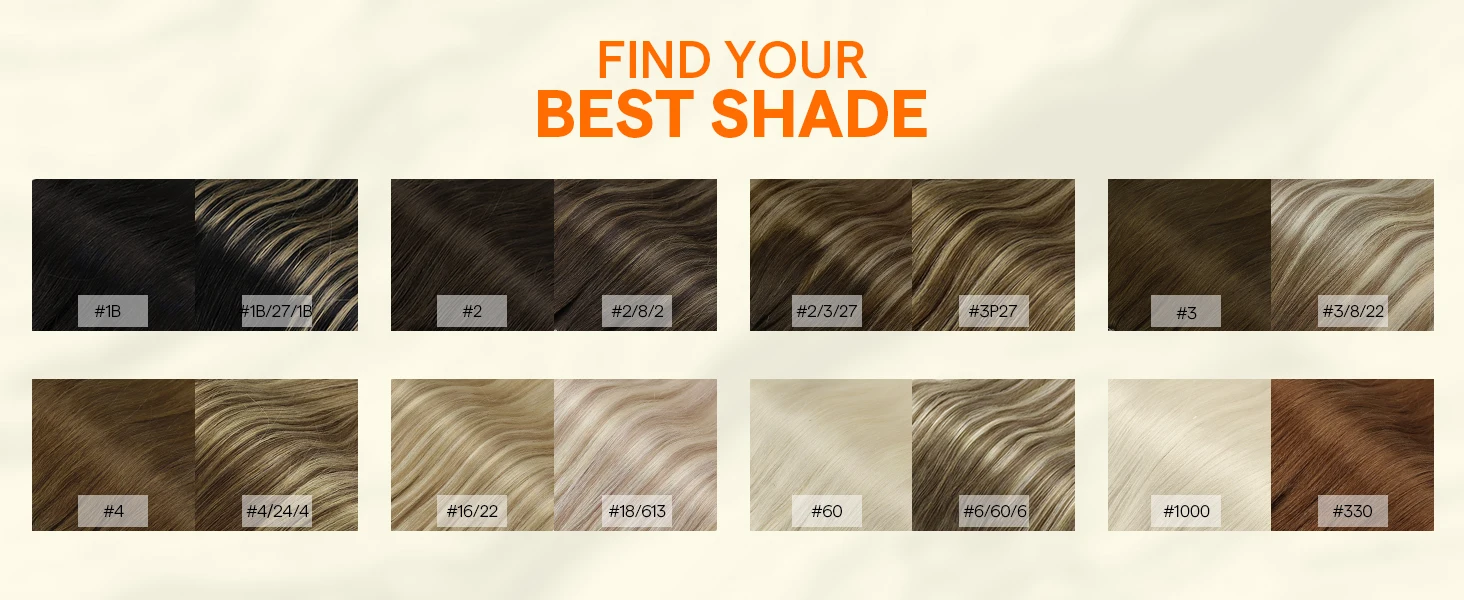 Full Shine Human Hair Extensions Clip in Hair Extensions Human Hair 7PCS 105G Double Weft Hair Extensions Human Hair For Woman