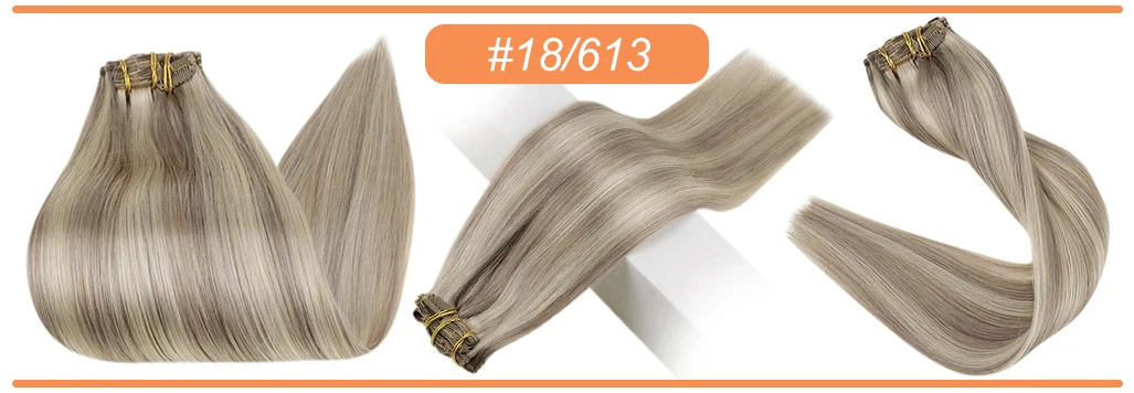 Full Shine 7pcs 120g Clip in Hair Extensions Human Hair Double Weft Remy Extension Hair For Woman Full Shine 7pcs 120g Clip in Hair Extensions Human Hair Double Weft Remy Extension Hair For Woman