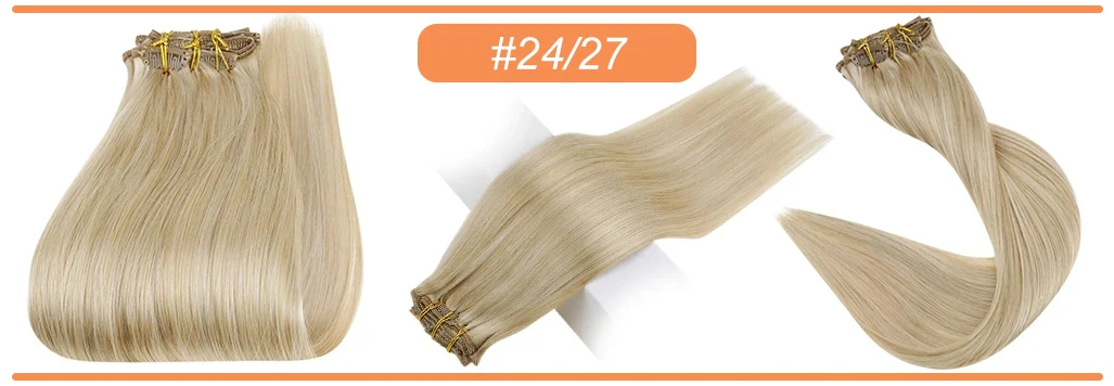 Full Shine 7pcs 120g Clip in Hair Extensions Human Hair Double Weft Remy Extension Hair For Woman Full Shine 7pcs 120g Clip in Hair Extensions Human Hair Double Weft Remy Extension Hair For Woman