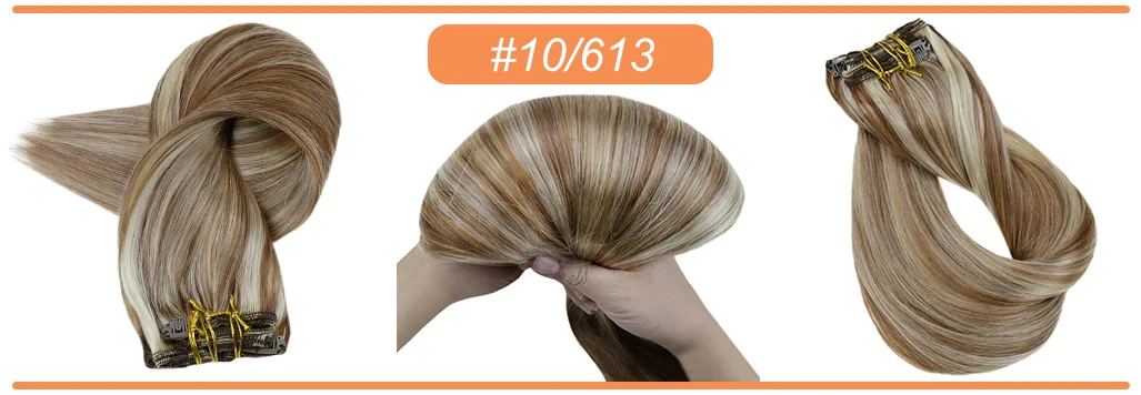 Full Shine 7pcs 120g Clip in Hair Extensions Human Hair Double Weft Remy Extension Hair For Woman Full Shine 7pcs 120g Clip in Hair Extensions Human Hair Double Weft Remy Extension Hair For Woman