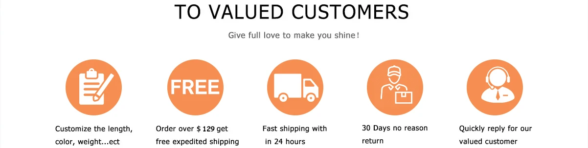 Full Shine Human Hair Extensions Clip in Hair Extensions Remy Hair 7PCS 105g Double Weft Hair Extensions Human Hair For Woman