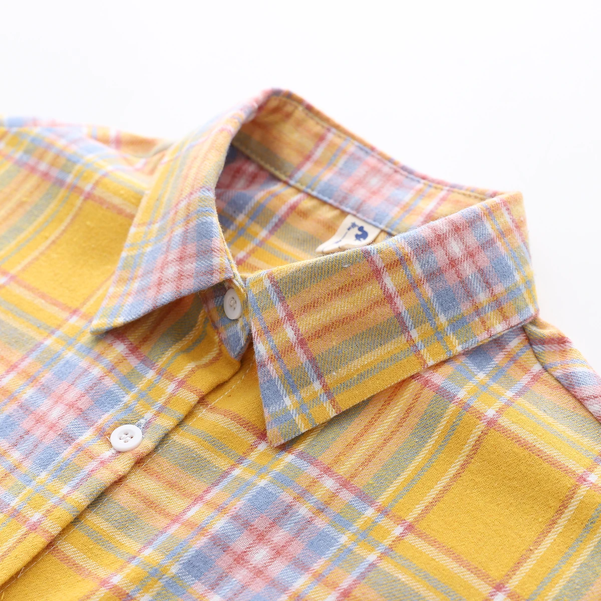 Fresh Flannel Plaid Shirt Women 2025 New Female Blouses and Tops Cotton Loose Long Sleeve Casual Shirts Fine Women's Clothes Fresh Flannel Plaid Shirt Women 2025 New Female Blouses and Tops Cotton Loose Long Sleeve Casual Shirts Fine Women's Clothes