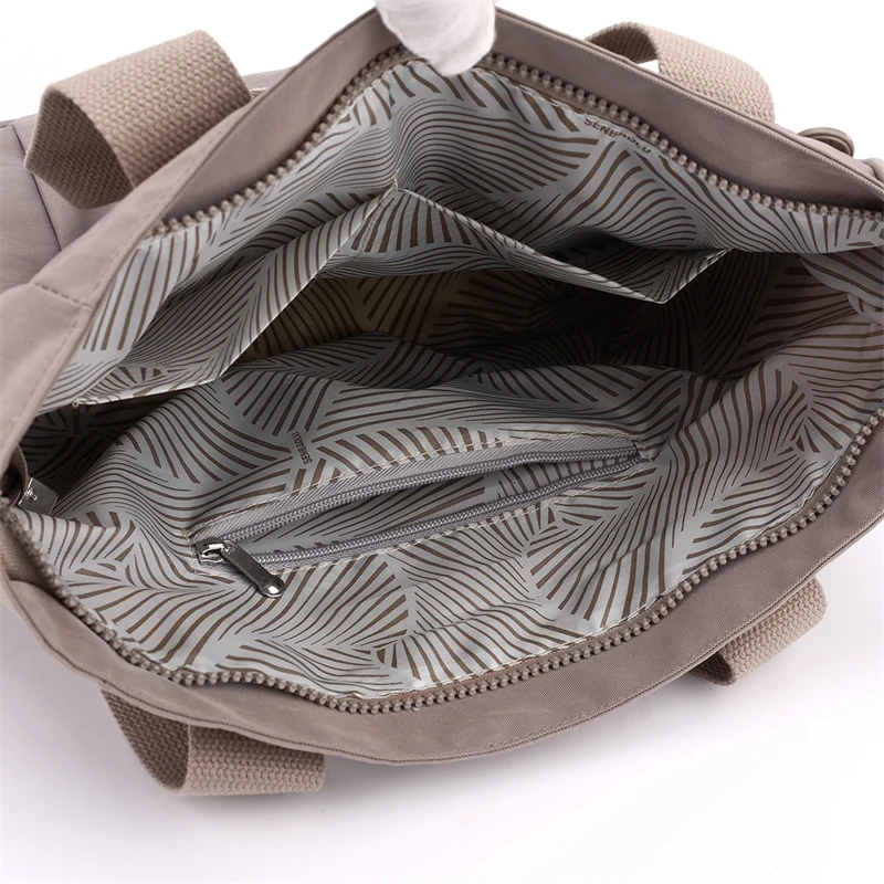 Fashion Casual Women Top Handle Handbag High Quality Fabric Women's Shoulder Bag Large Capacity Girls Casual Tote Bag SAC