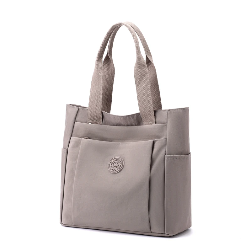 Fashion Casual Women Top Handle Handbag High Quality Fabric Women's Shoulder Bag Large Capacity Girls Casual Tote Bag SAC