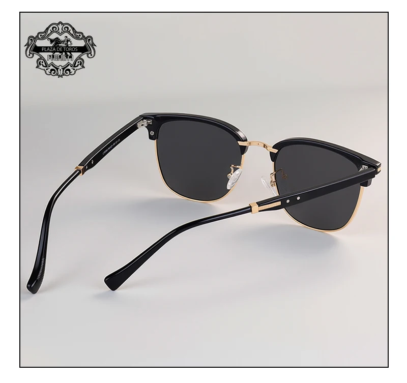 2025 Classic Polarized Sunglasses Men Women Retro Half Frame UV400 Glasses Male Popular Anti-glare Travel Driving Eyewear 2025 Classic Polarized Sunglasses Men Women Retro Half Frame UV400 Glasses Male Popular Anti-glare Travel Driving Eyewear