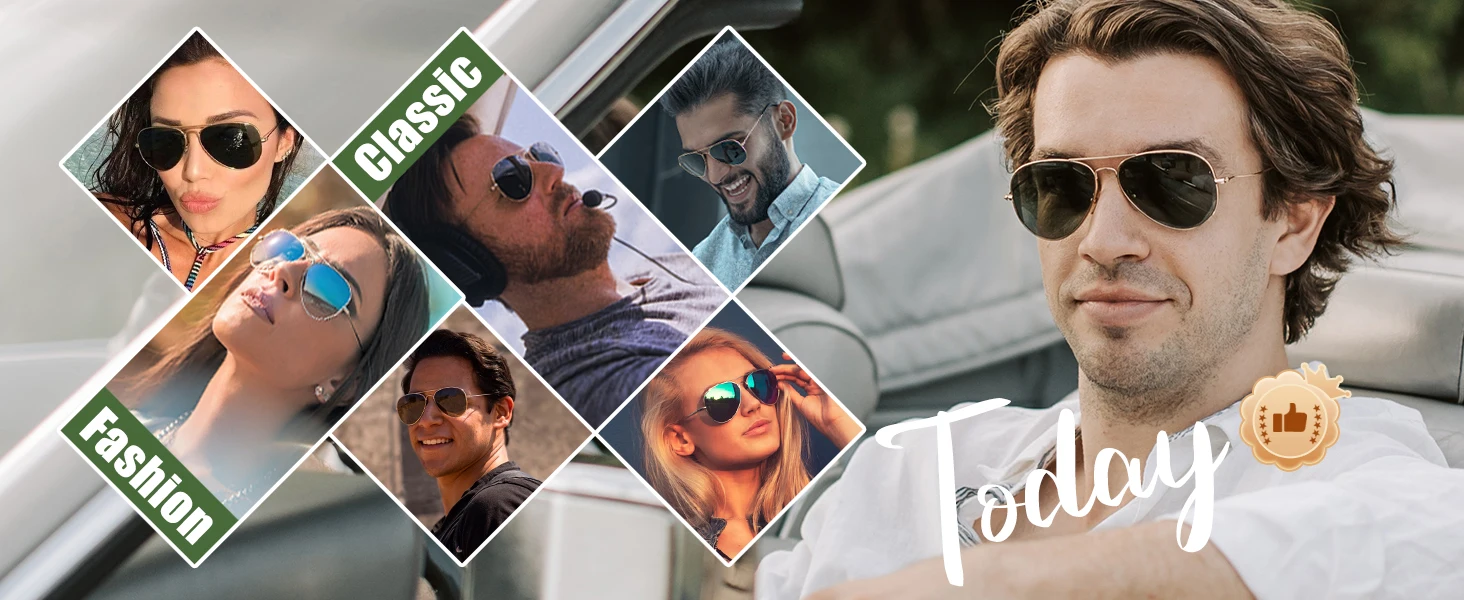 Square Polarized Sunglasses for Women Men Small Hexagonal Polygon Polarized Lens Trendy Sun Glasses Classic Shades UV400 Protect