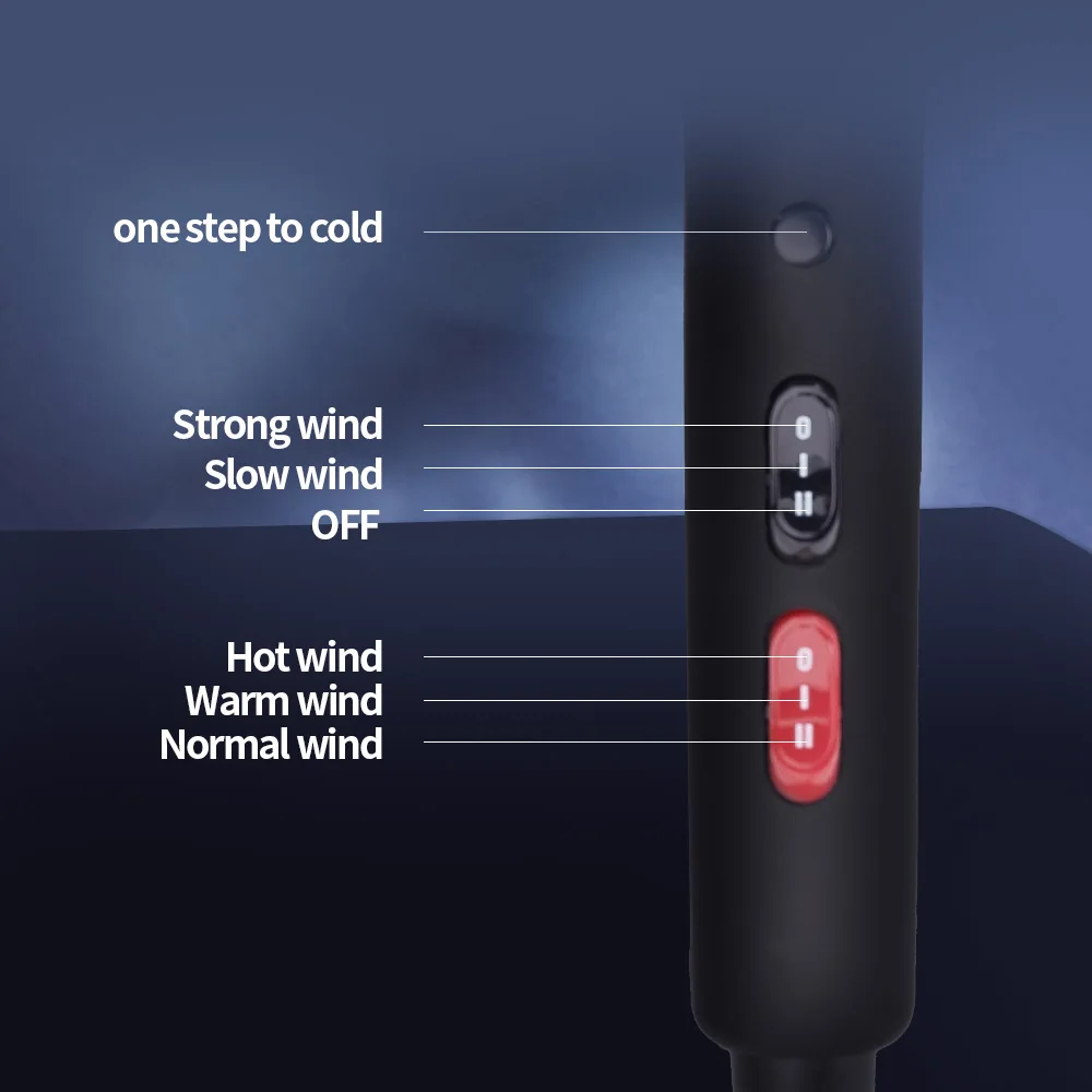 RESUXI 2500W High Power Hair Dryer Hair Salon Home Use Anion Electric Blow Dryer Fast Dry Hair Styling Ladies Blow Dryer RESUXI 2500W High Power Hair Dryer Hair Salon Home Use Anion Electric Blow Dryer Fast Dry Hair Styling Ladies Blow Dryer