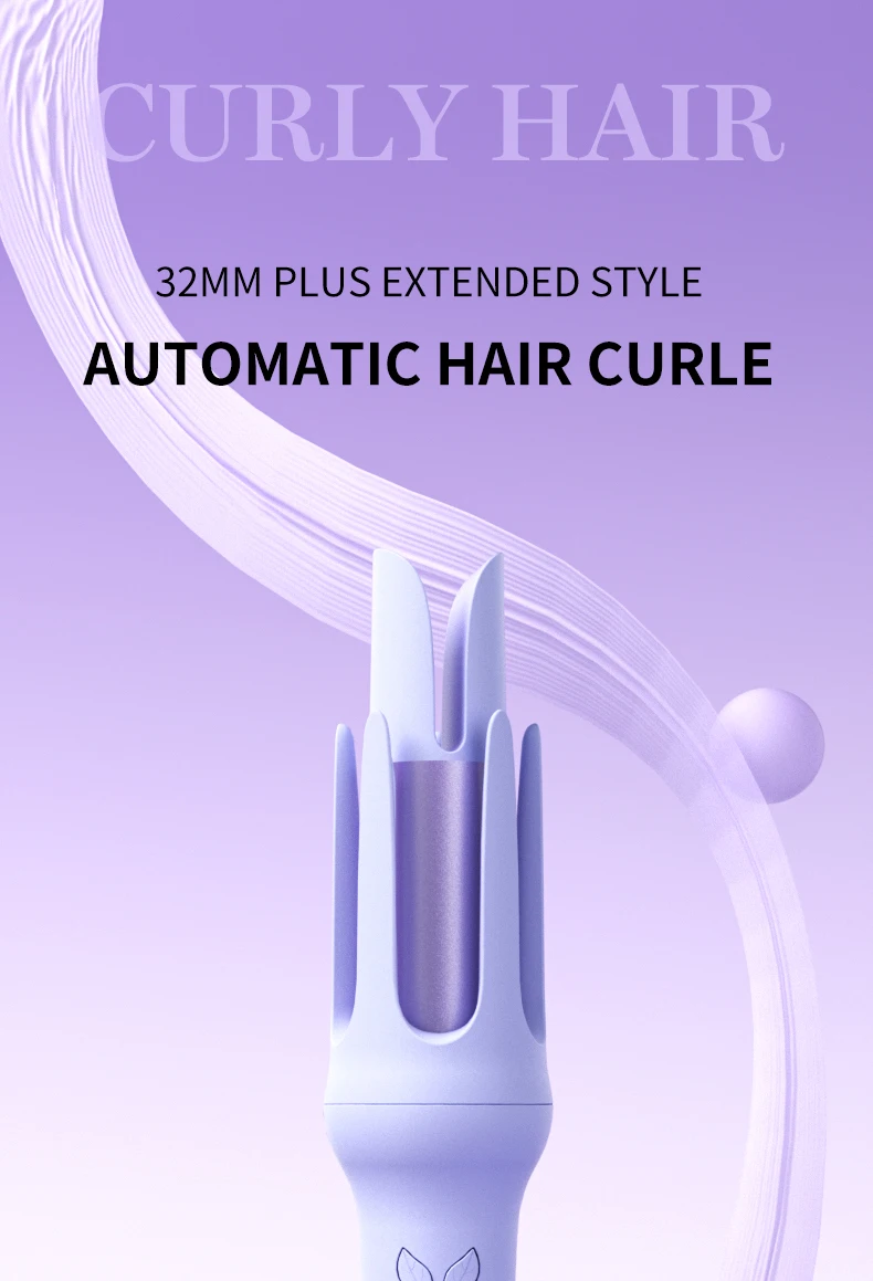 Automatic Curling Iron 32 mm Big Roll Anion Ceramic Hair Curler 4-Speed Adjustable Fast Heating Fashion Styling Tools Automatic Curling Iron 32 mm Big Roll Anion Ceramic Hair Curler 4-Speed Adjustable Fast Heating Fashion Styling Tools