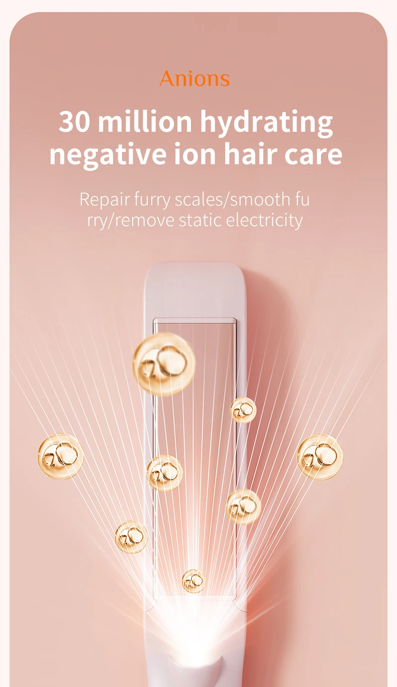 2 in 1 Hair Straightener Curling Iron Professional Styling Tool LCD Display Quick Heating Straightening Iron Home Travel Use 2 in 1 Hair Straightener Curling Iron Professional Styling Tool LCD Display Quick Heating Straightening Iron Home Travel Use