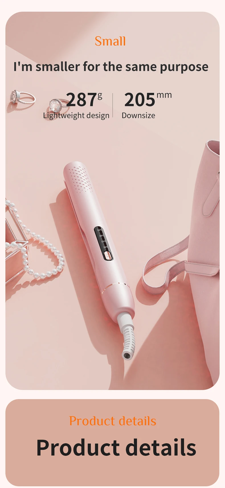 2 in 1 Hair Straightener Curling Iron Professional Styling Tool LCD Display Quick Heating Straightening Iron Home Travel Use 2 in 1 Hair Straightener Curling Iron Professional Styling Tool LCD Display Quick Heating Straightening Iron Home Travel Use