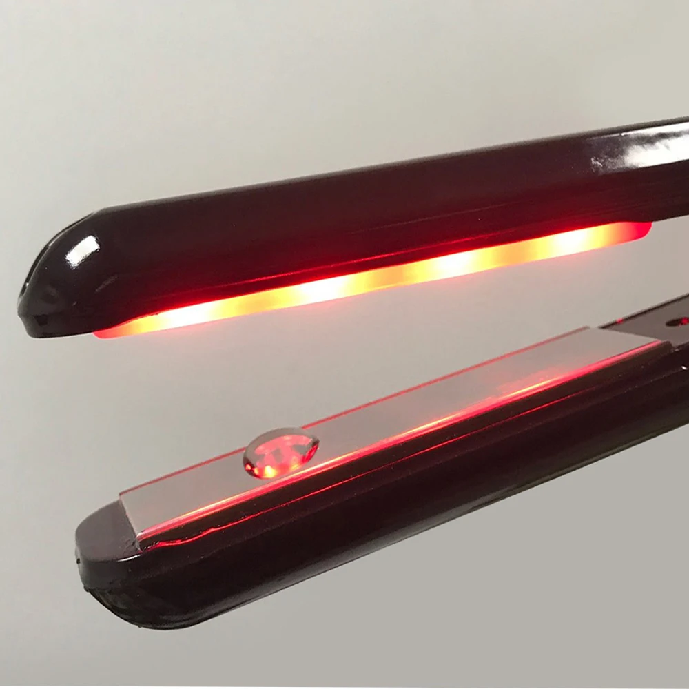 Hair Flat Irons Ultrasonic Infrared Cold Hair Care Iron Keratin Treatment for Frizzy Hair Recovers the Damaged Hair Straightener Hair Flat Irons Ultrasonic Infrared Cold Hair Care Iron Keratin Treatment for Frizzy Hair Recovers the Damaged Hair Straightener