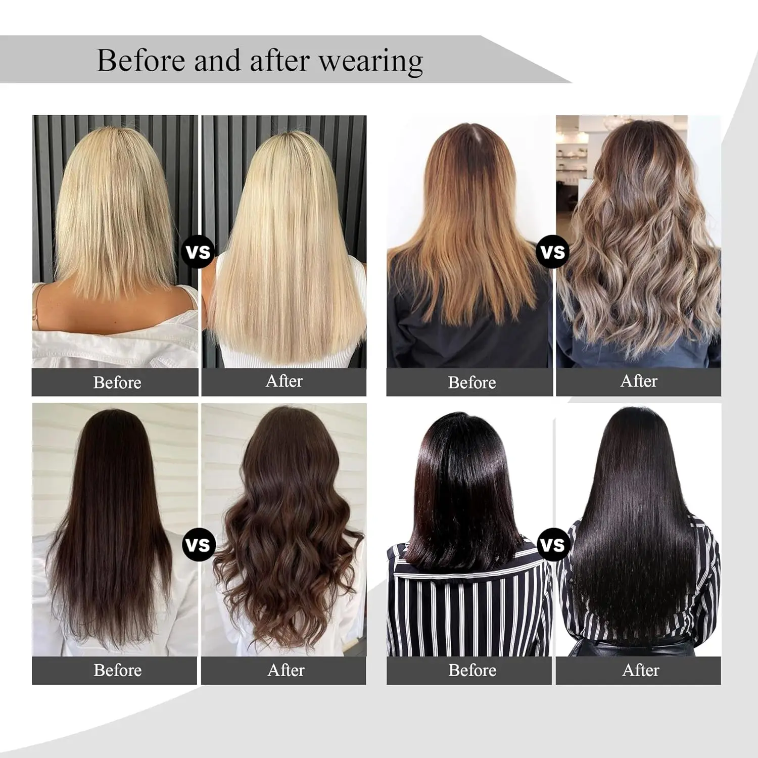 Tape in Hair Extensions Human Hair Brazilian Hair 100% Human Hair Extensions 20 Pcs Straight for Women