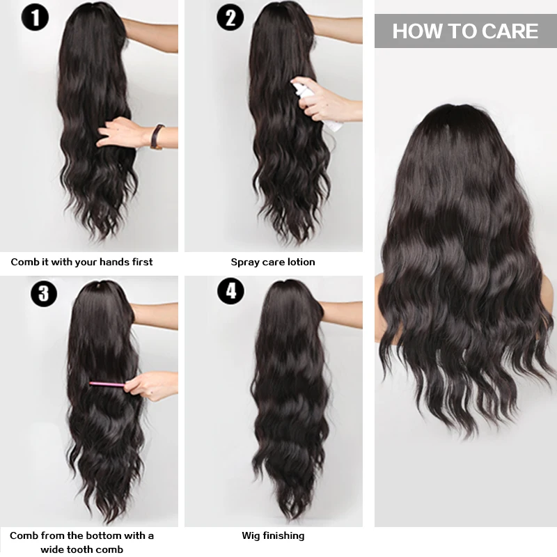 NAMM Costume Wig Synthetic Loose Water Wave Purple Wigs For Women Daily High Density Long Wavy Hair Mid Split Wigs NAMM Costume Wig Synthetic Loose Water Wave Purple Wigs For Women Daily High Density Long Wavy Hair Mid Split Wigs