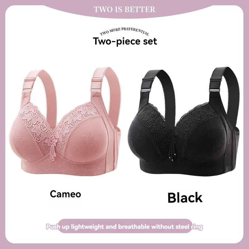 Womens Lace Bras Ultra-Thin Perspective Bralette Deep V Bra Sexy Lingerie Tops Plus Size  Cup Mom’s underwear active bra