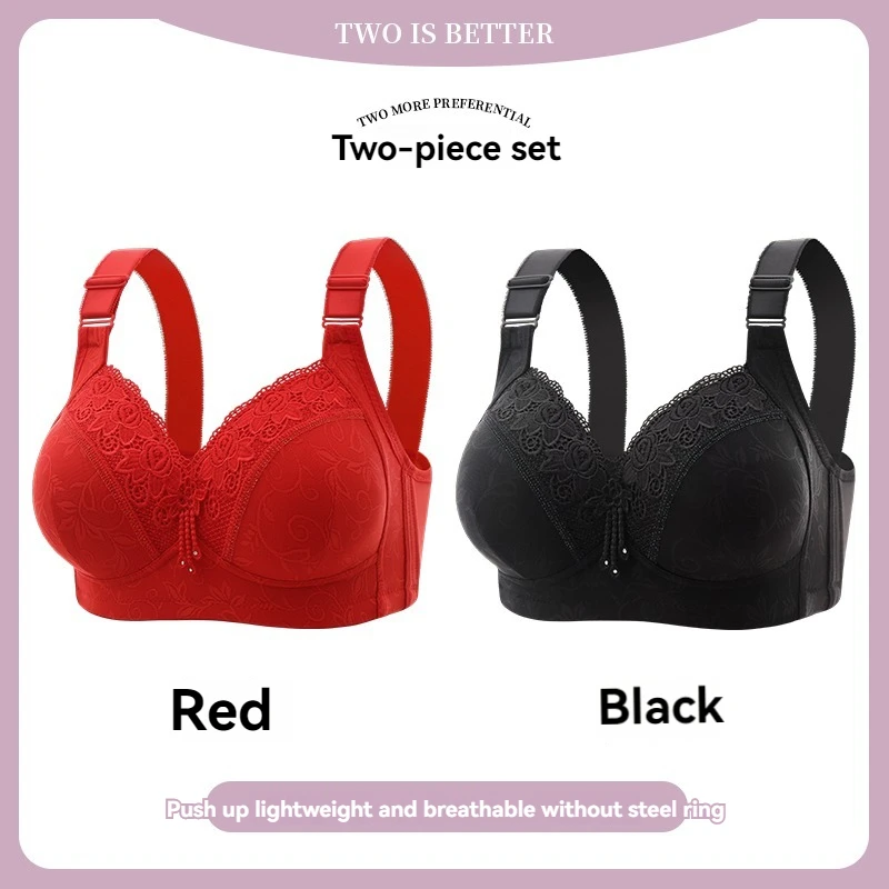 Womens Lace Bras Ultra-Thin Perspective Bralette Deep V Bra Sexy Lingerie Tops Plus Size  Cup Mom’s underwear active bra